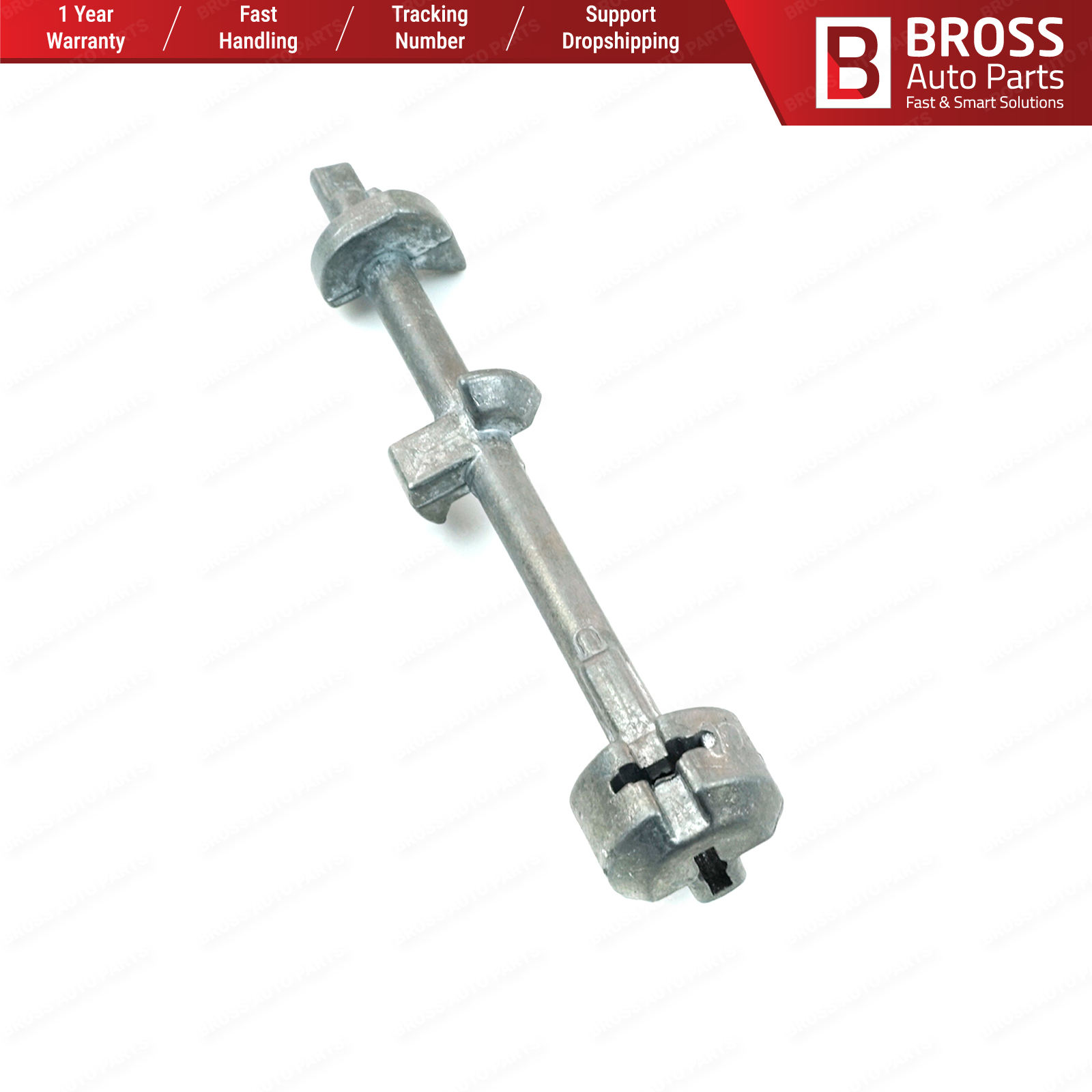 BSP40 Steering Wheel Ignition Tumbler Lock Barrel Cylinder Shaft Rod 7566B - Bross Auto Parts